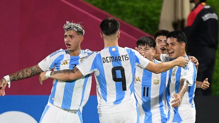 Argentina se impone en un sufrido encuentro a Bélgica en el Mundial Sub-17 (Photo by Jurij Kodrun - FIFA/FIFA via Getty Images)
