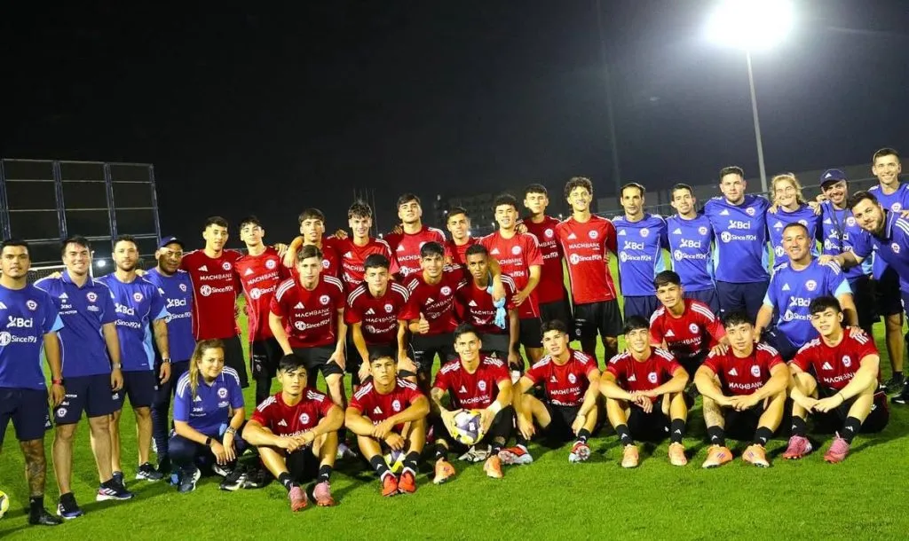 La Roja Sub 17 está lista para su debut en el Mundial de Qatar. (Foto: FFCh)