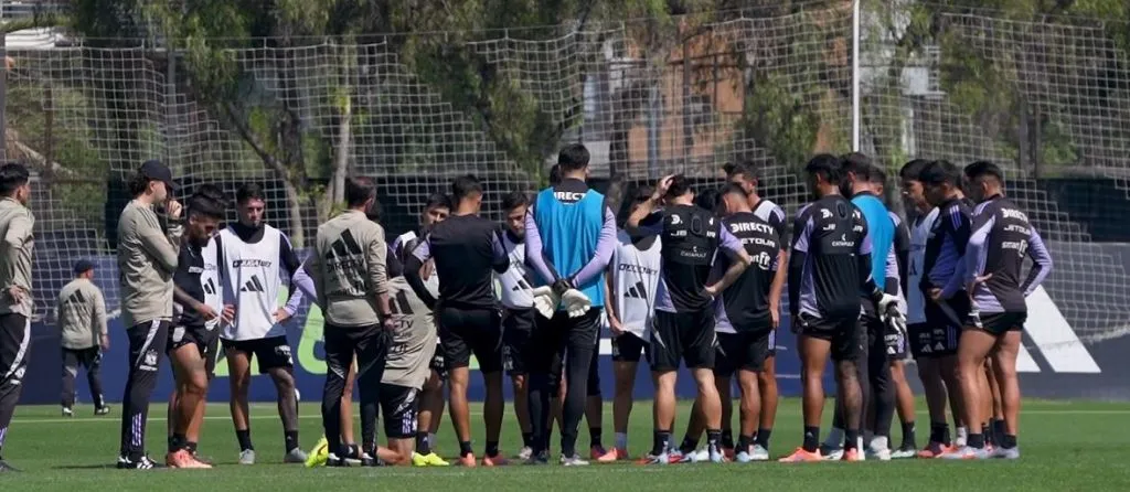 Arturo Vidal no se vio en el último entrenamiento de Colo Colo. (Foto: Captura)