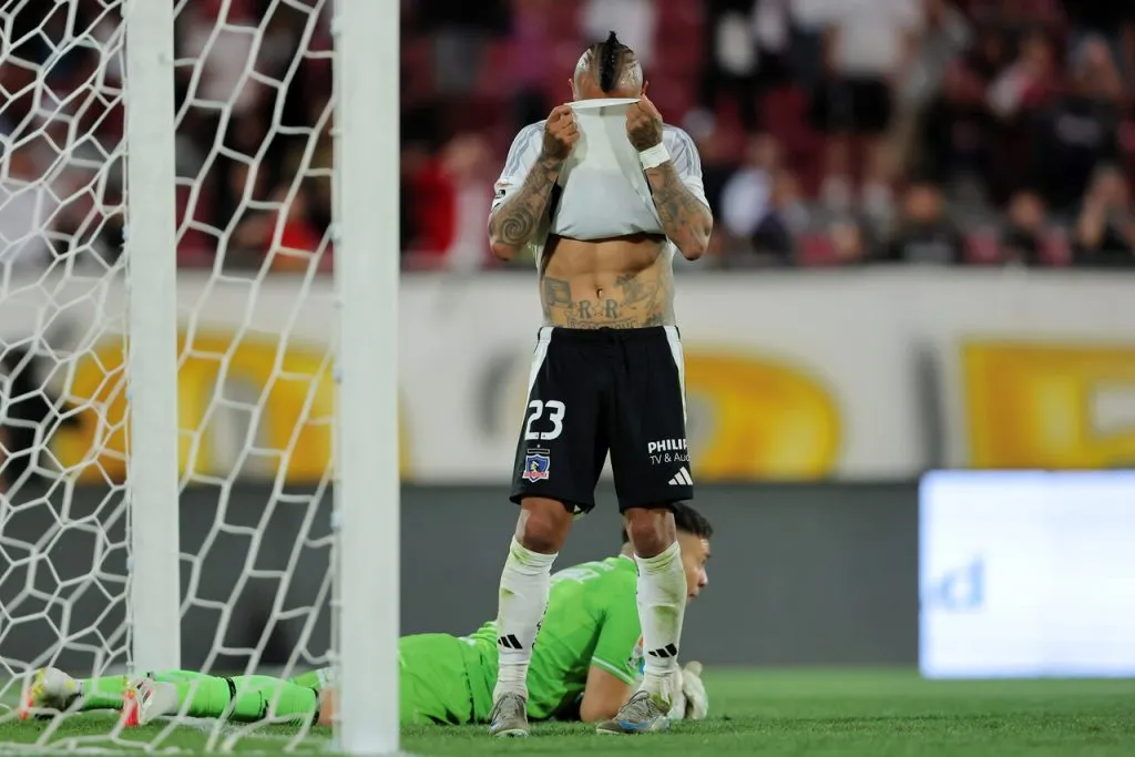 Vidal sigue sin recuperarse y es duda | Foto: Photosport