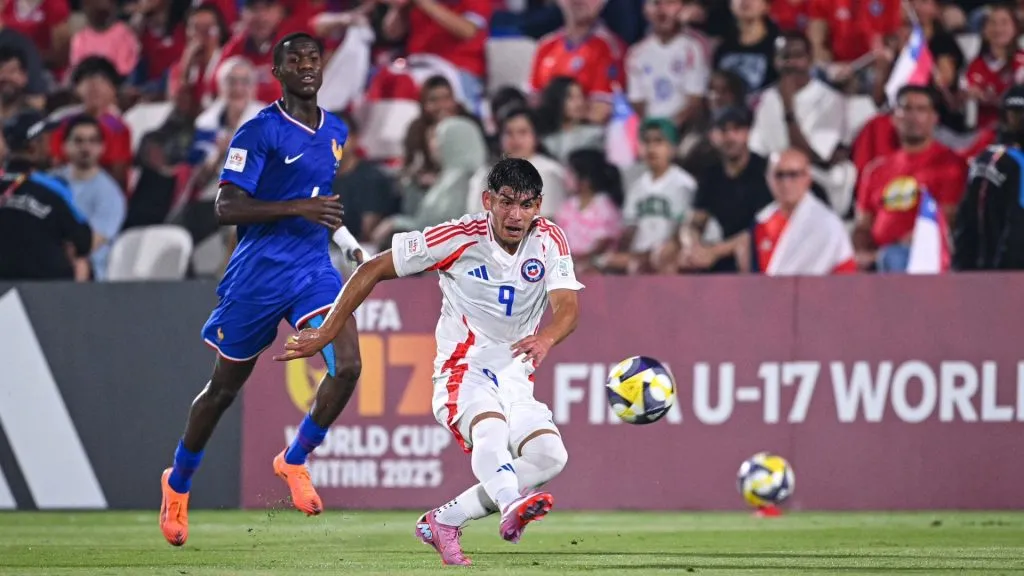 Chile sufrió ante Francia. | Foto: ANFP