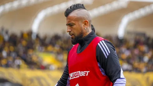 Arturo Vidal es la gran duda de Colo Colo para enfrentar a Unión Española. (Foto: Pepe Alvújar/Photosport)