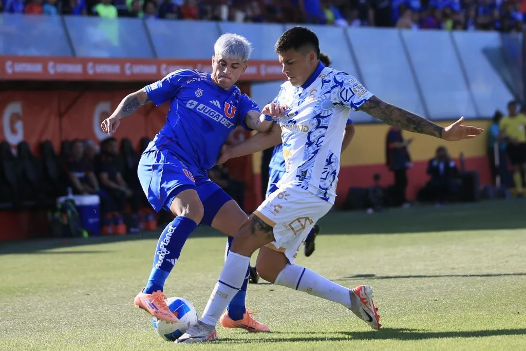 Los Azules lograron imponerse ante el conjunto viñamarino en Santa Laura (Foto: Felipe Zanca/Photosport)