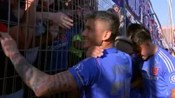 Charles Aránguiz y su emotivo momento con el hincha de la U