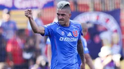 Fernández fue la figura de la U ante Everton.