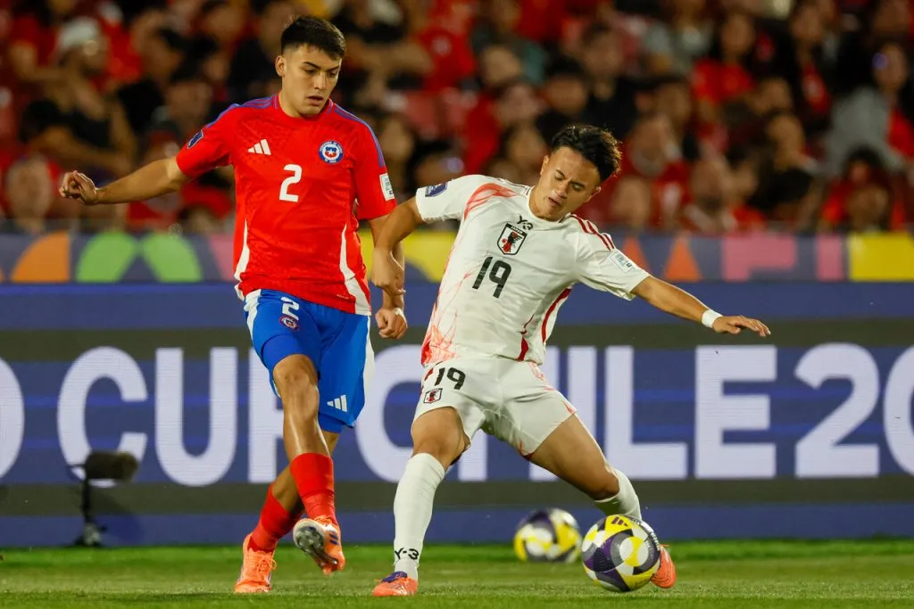 Garguez fue un punto alto de Chile en el Mundial Sub 20. | Foto: Photosport
