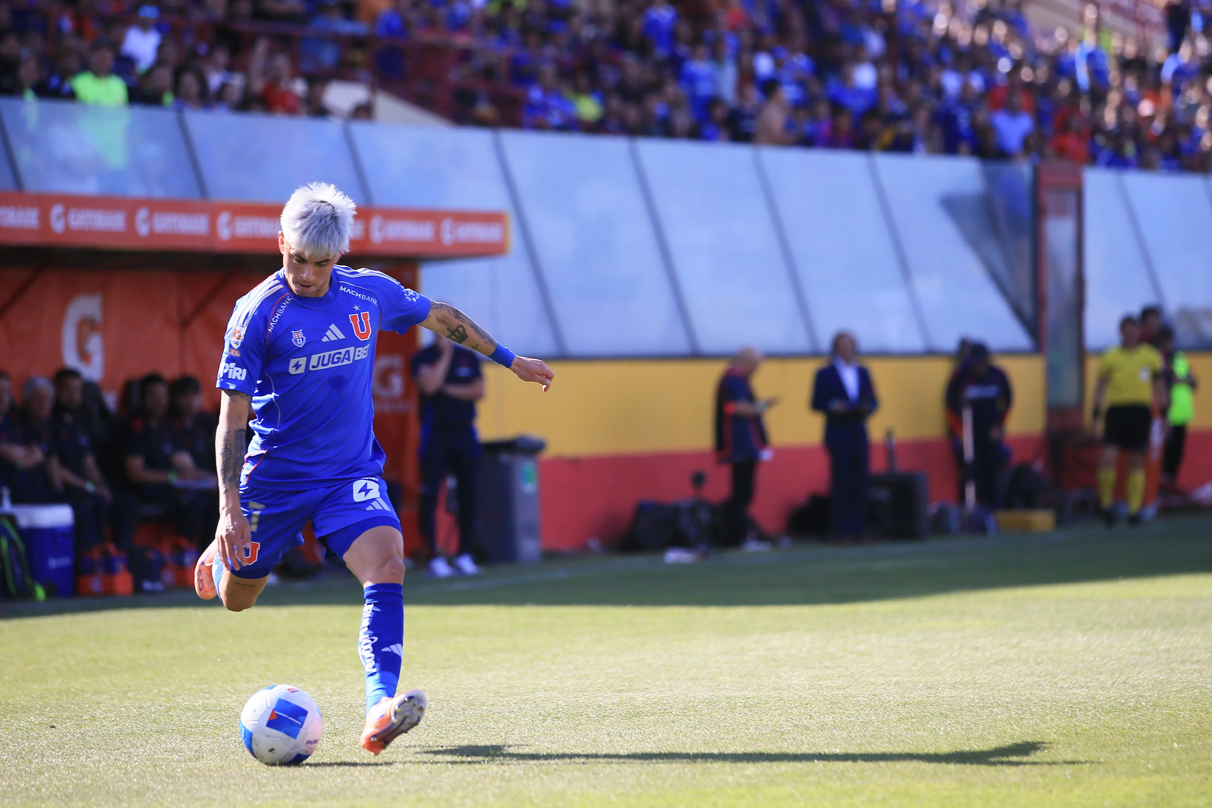 Maxi Guerrero recibe críticas por su nivel en la U | FOTO: Felipe Zanca/Photosport