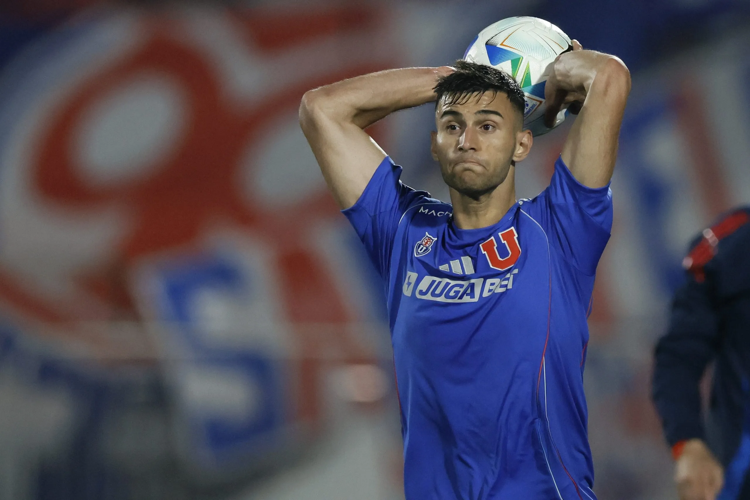 Felipe Salomoni está a préstamo en Universidad de Chile hasta mediados de 2026. (Imagen: Photosport)
