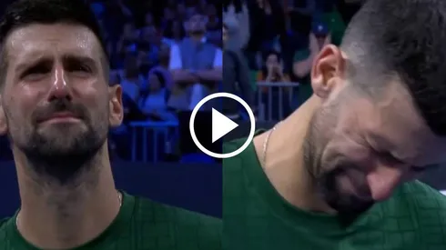 Djokovic vivió un momento emotivo en Atenas