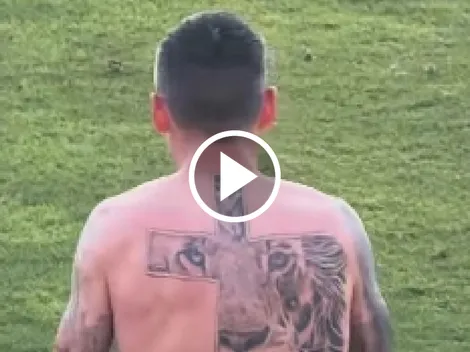 Charles Aránguiz enloquece a los hinchas de la U con este tatuaje