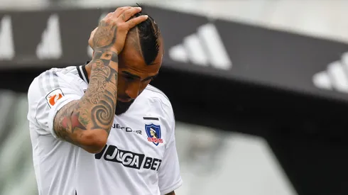Arturo Vidal queda descartado para el partido de Colo Colo con Unión Española. (Foto: Andrés Piña/Photosport)