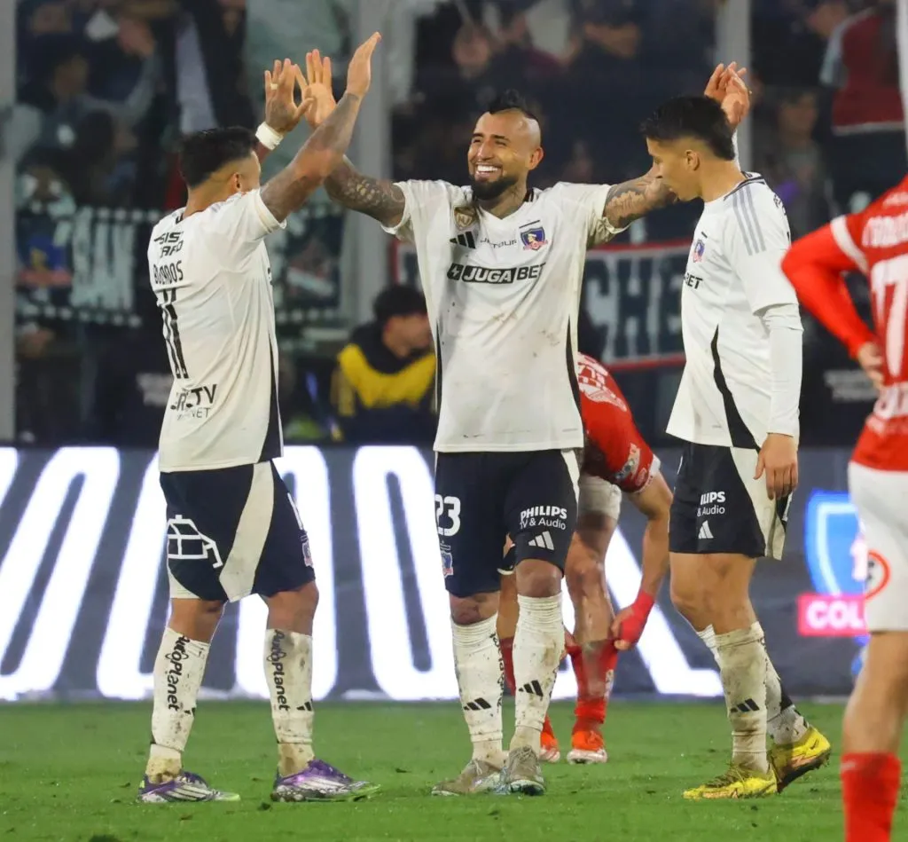 Arturo Vidal confía que Colo Colo podrá clasificar a una copa internacional. (Foto: Photosport)