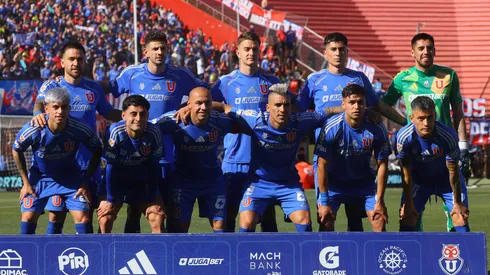 Universidad de Chile tiene lista su formación titular ante Deportes Limache. (Imagen: Photosport)