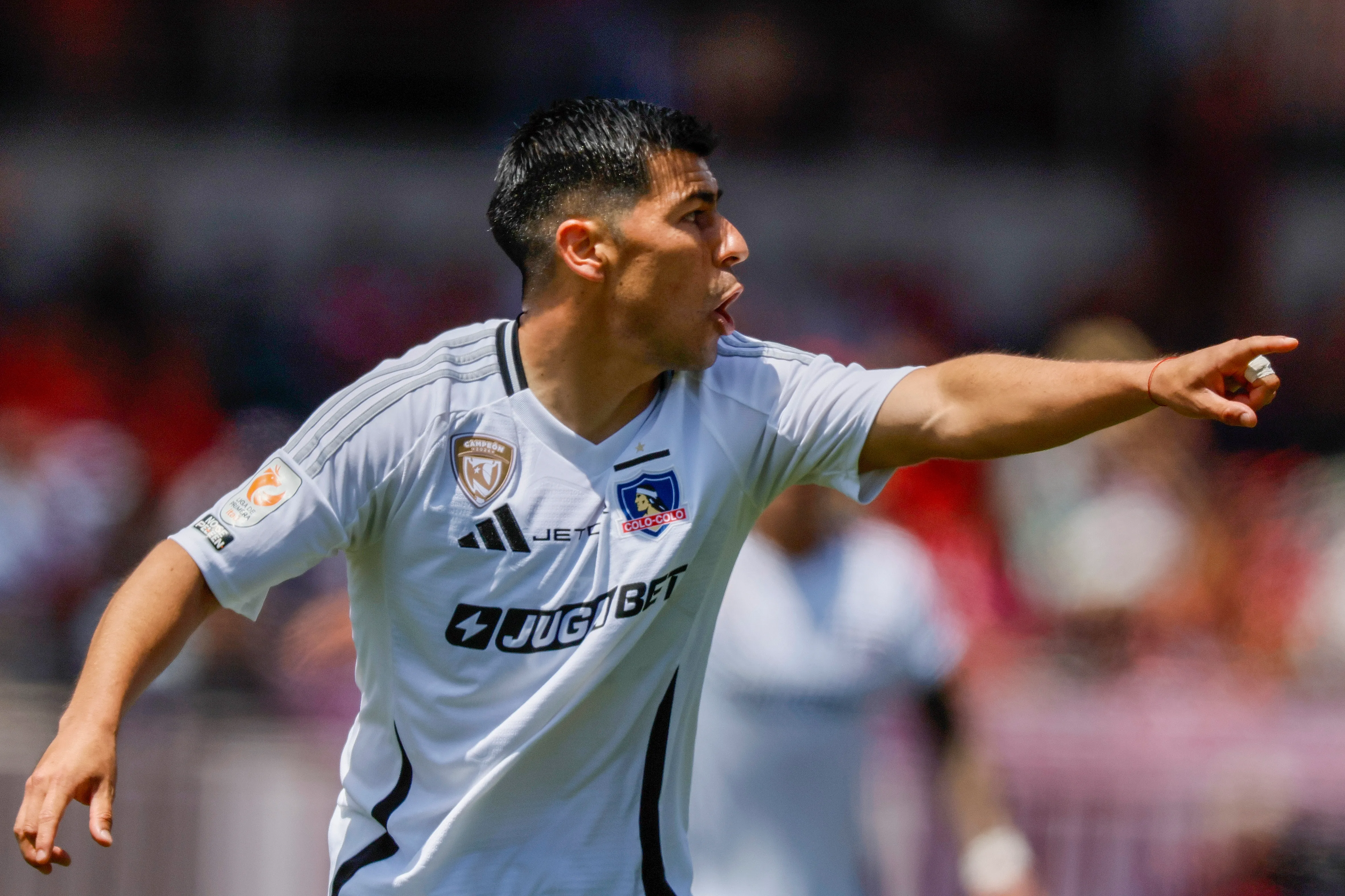 Tomás Alarcón recibió críticas de los hinchas de Colo Colo ante Unión Española. (Imagen: Photosport)
