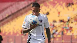 Javier Correa vuelve al gol y fue elogiado por el exartillero albo, Carlos Muñoz (Foto: Photosport)