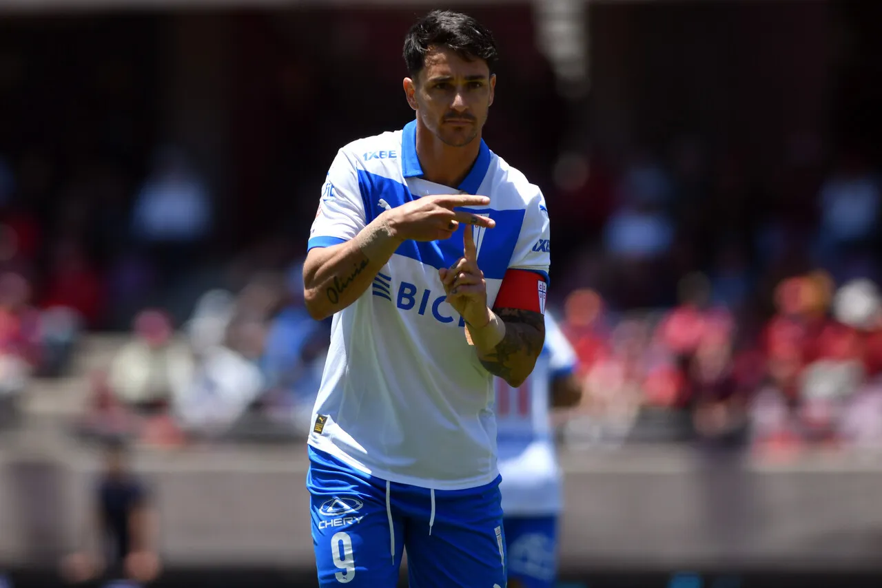 Zampedri le dio el triunfo a la UC en La Serena. | Foto: Photosport