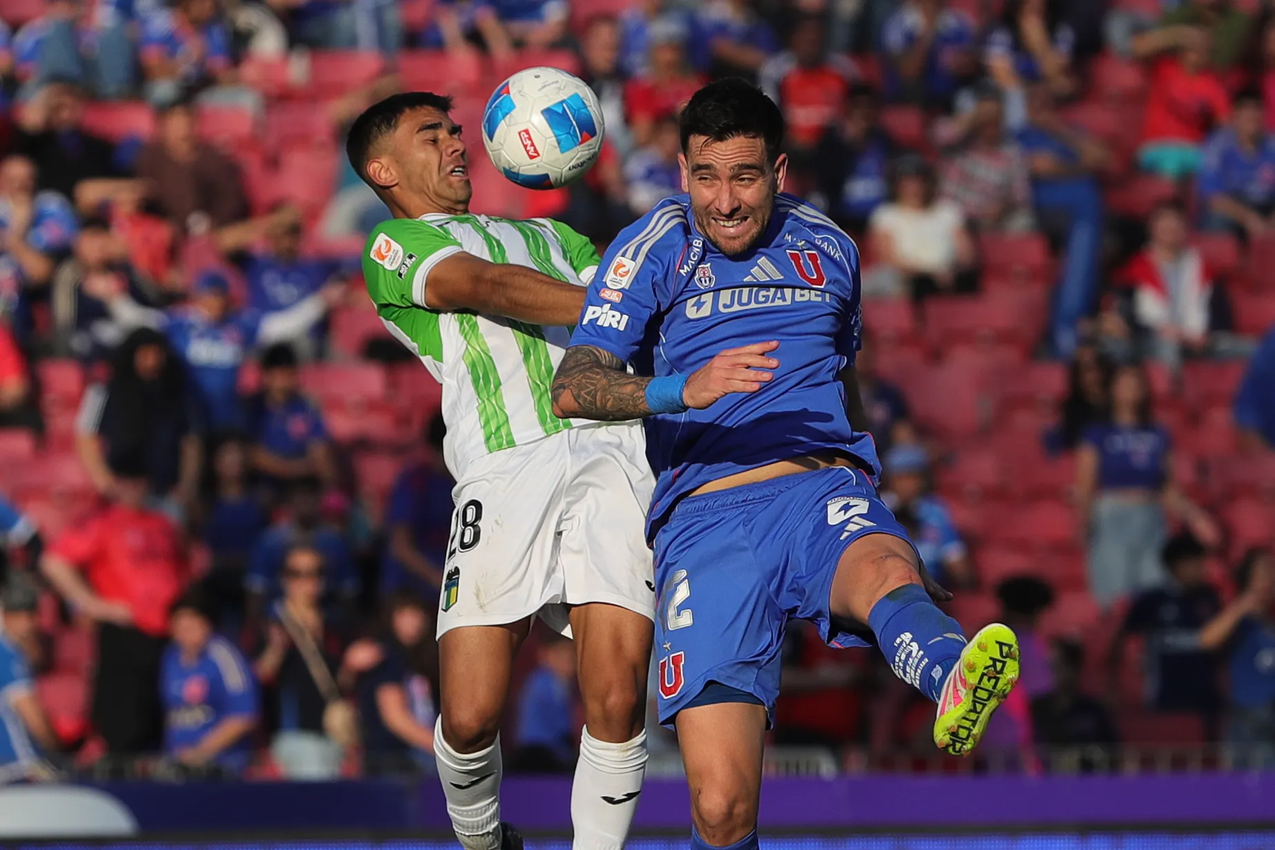 Universidad de Chile visitará a O'Higgins en la fecha 28 de la Liga de Primera. (Imagen: Photosport)