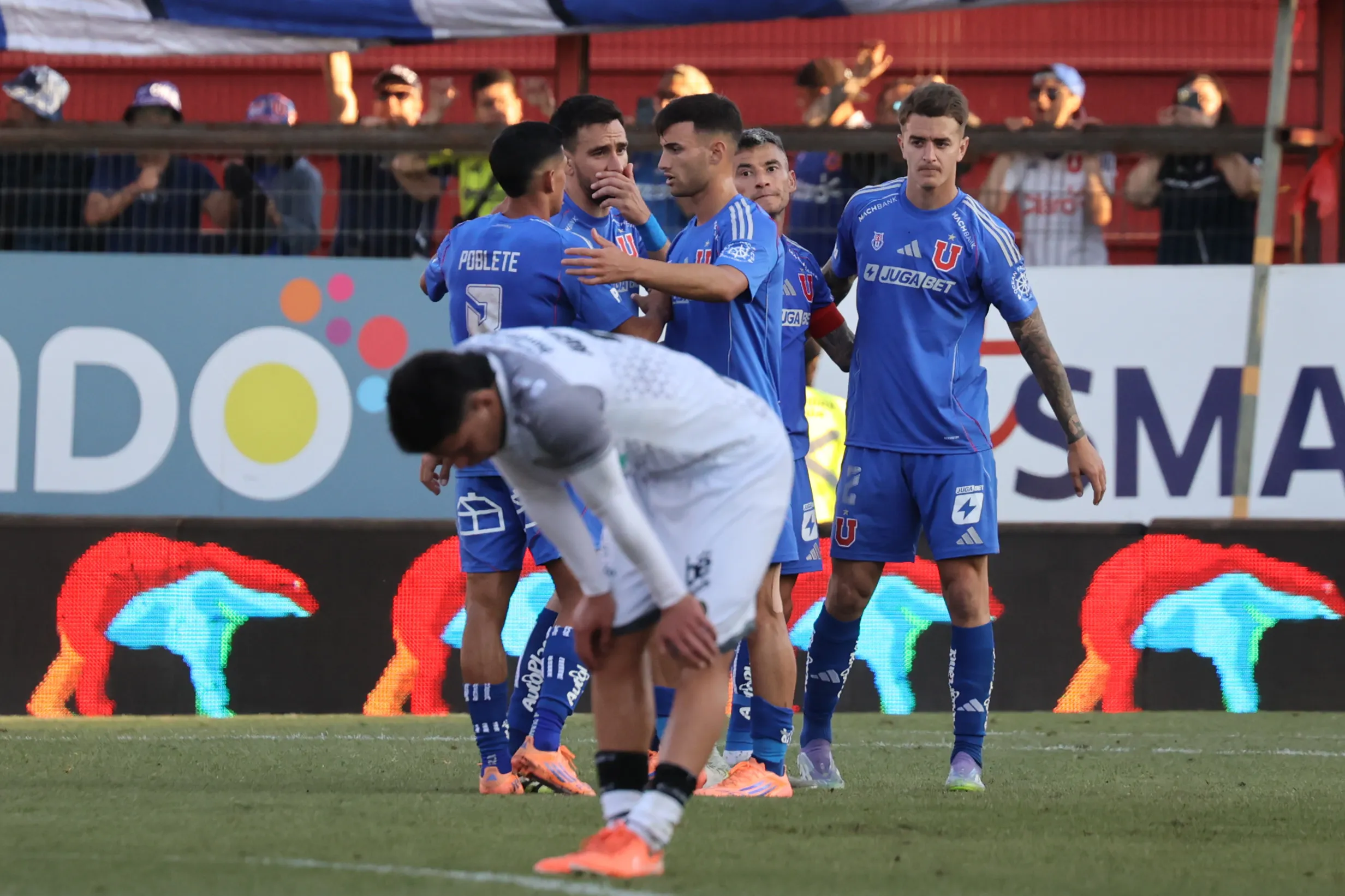 La U consiguió su segundo triunfo al hilo. (Foto: Dragomir Yankovic/Photosport)