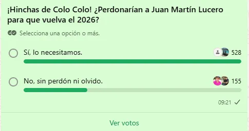 Hinchas albos quieren el regreso de Lucero. | Foto: Bolavip Chile