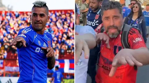 Los hinchas 'Azules' felices con el renacer de Leandro Fernández
