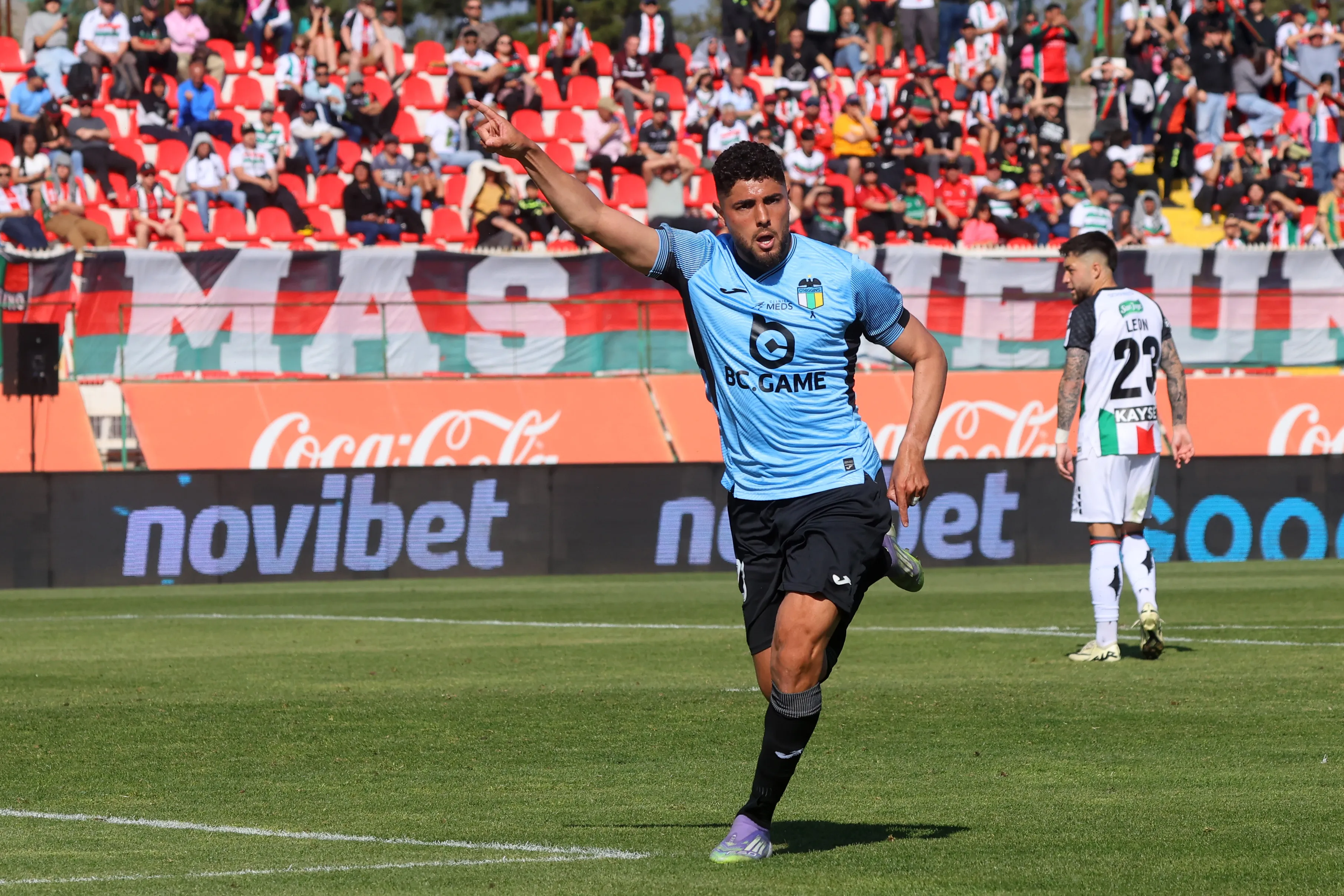 Maximiliano Romero ha tenido un renacer futbolístico en su paso por Rancagua | FOTO: Jonnathan Oyarzun/Photosport