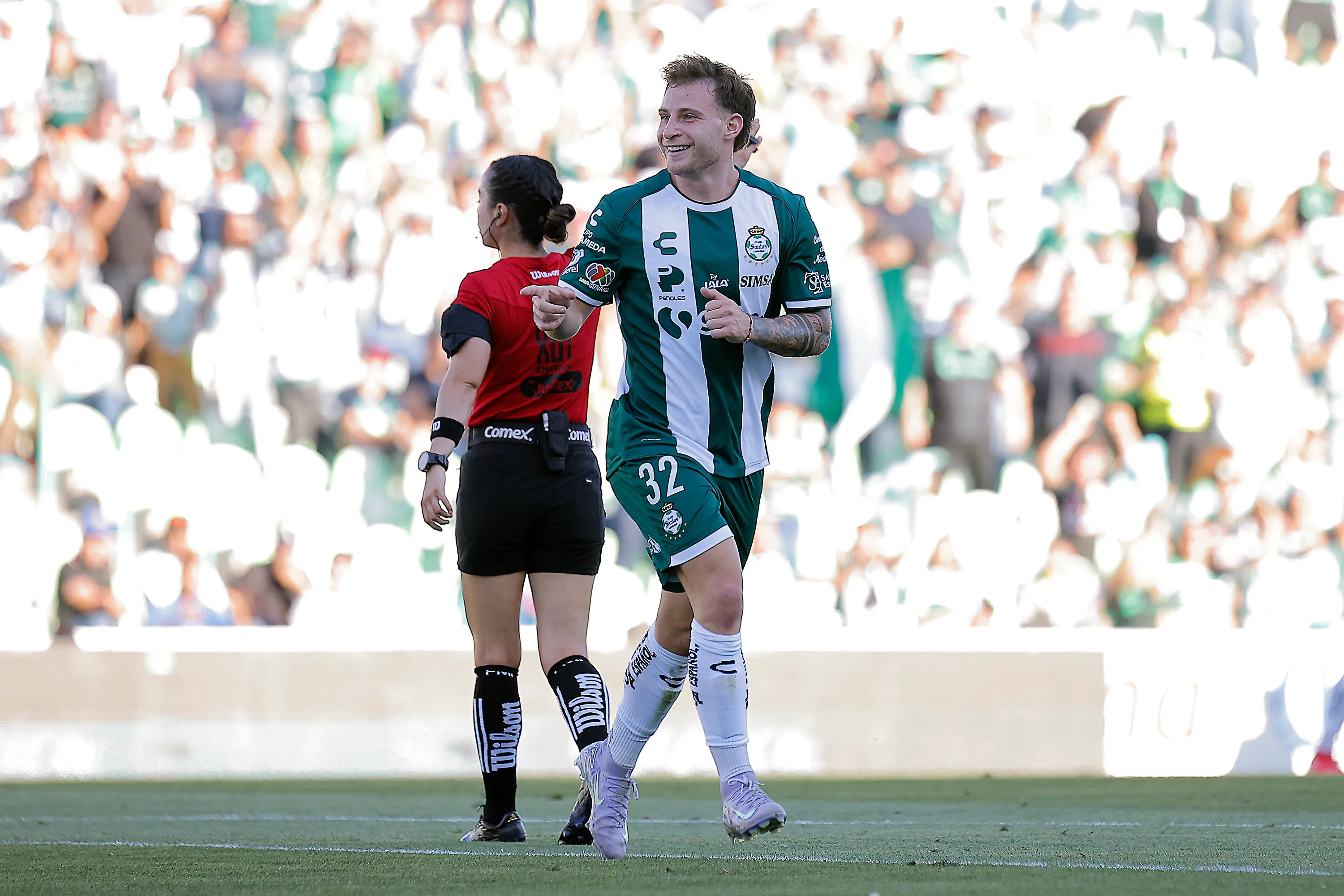 Barticcioto ha disputado 21 partidos en México, donde ha convertido 8 goles | FOTO: Guadarrama/Getty Images