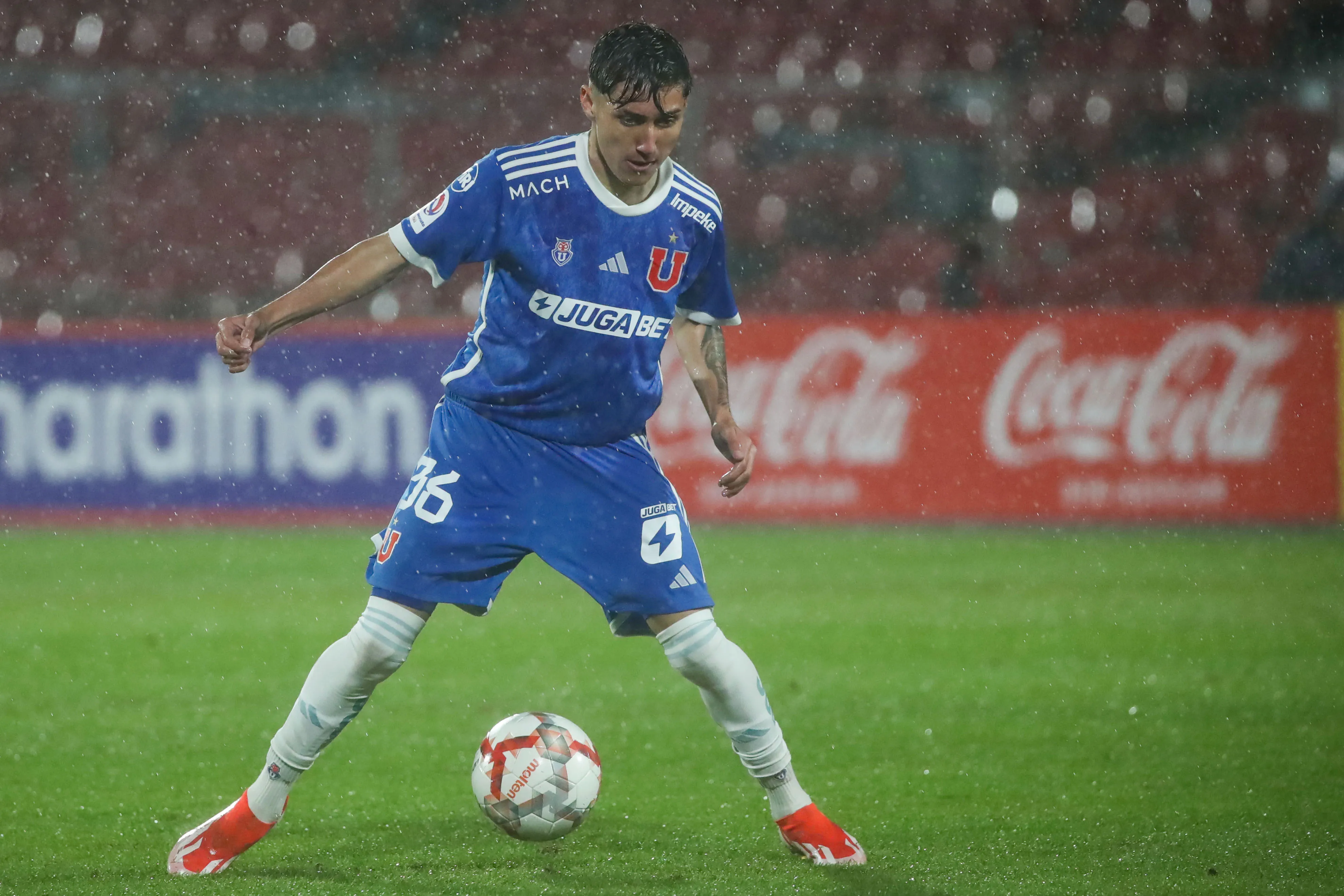 Salvador Negrete interesa en Deportes Puerto Montt. Dependerá de Universidad de Chile. (Imagen: Photosport)