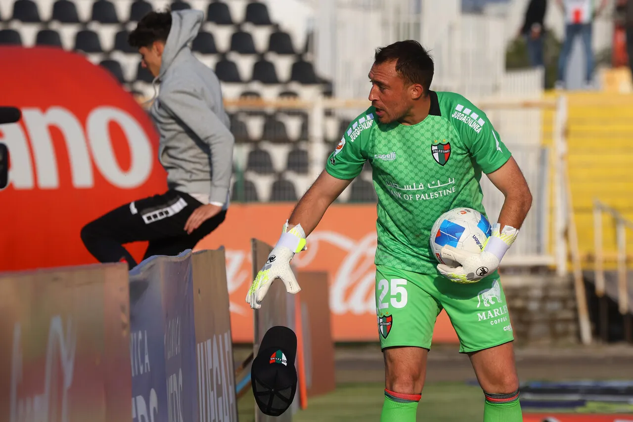 Pérez sería baja en Palestino | Foto: Photosport