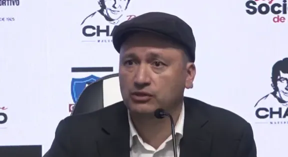 Edmundo Valladares en conferencia de prensa. (Foto: Captura)