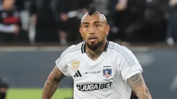 Arturo Vidal entrega buenas noticias en Colo Colo. (Foto: Photosport)