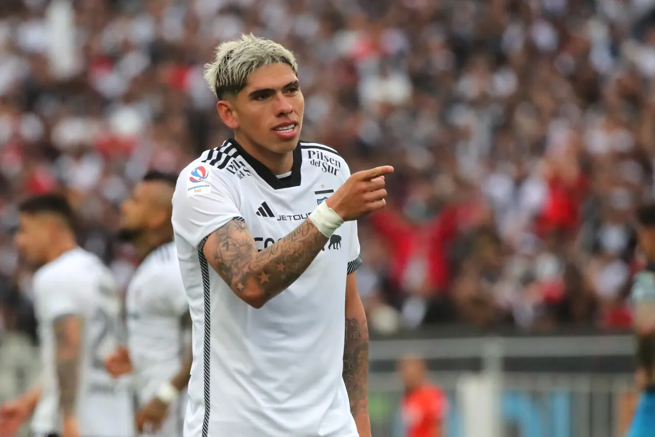 Palacios se fue de Colo Colo como campeón. | Foto: Photosport