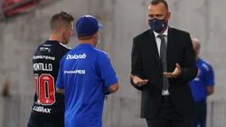 Montillo se dirige al banco tras ser sustituido por decisión de Dudamel.