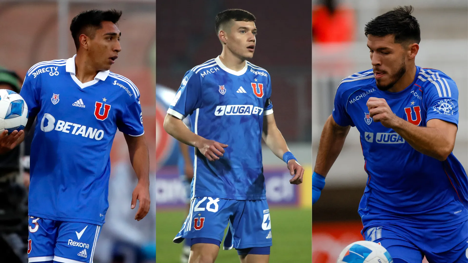 Romai Ugarte pidió la vuelta de tres jugadores a préstamo de Universidad de Chile. (Imágenes: Photosport)