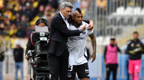 Fernando Ortiz habló de su relación con Arturo Vidal en Colo Colo. (Foto: Alejandro Pizarro Ubilla/Photosport)