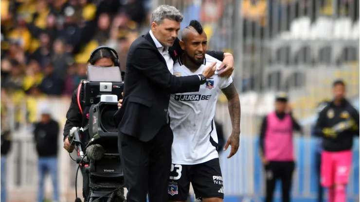 Fernando Ortiz habló de su relación con Arturo Vidal en Colo Colo. (Foto: Alejandro Pizarro Ubilla/Photosport)