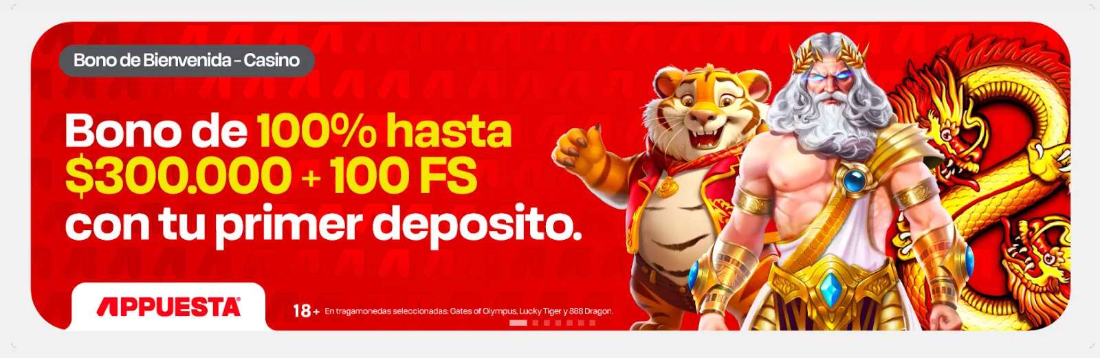 Código promocional appuesta bono de bienvenida casino