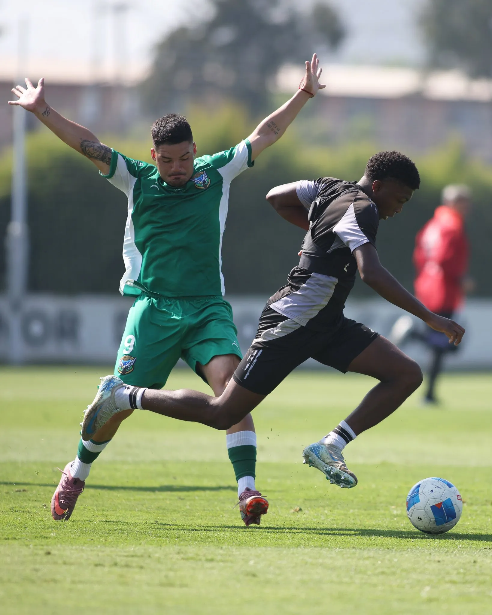 Maikel Peña se lució en el amistoso de Colo Colo vs. Trasandino. (Foto: @ColoColo)