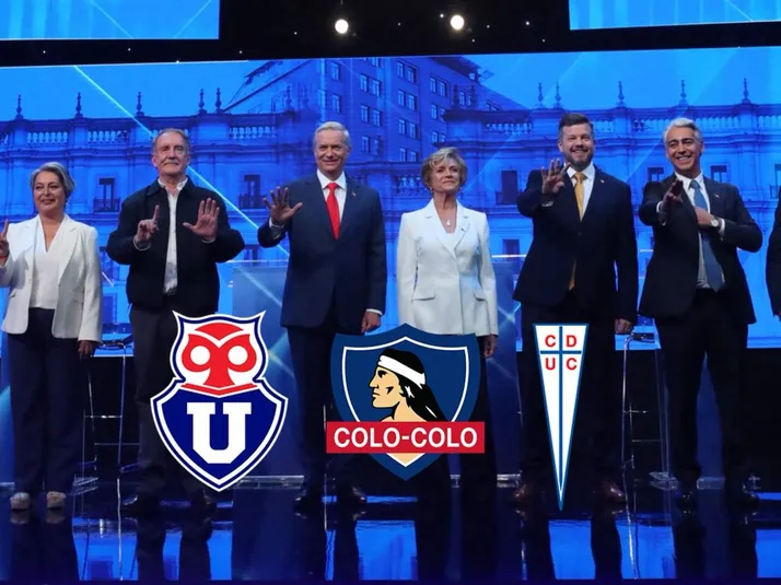 Elecciones 2025: De estos equipos del fútbol chileno son los 8 candidatos