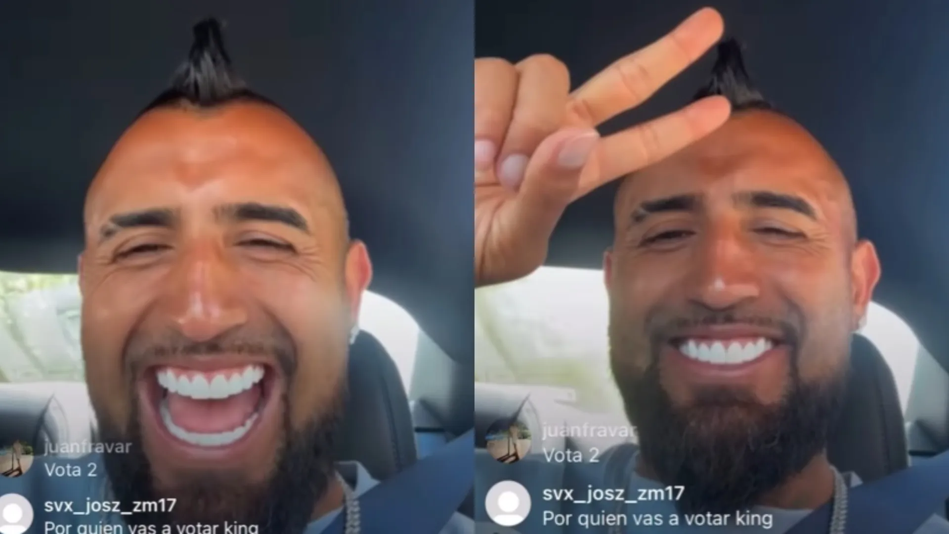 Arturo Vidal fue a votar pero olvidó cómo doblar la papeleta generando un divertido chascarro que se viralizó en redes sociales.