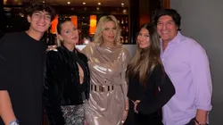 Iván Zamorano junto a su familia se radicaron en Madrid