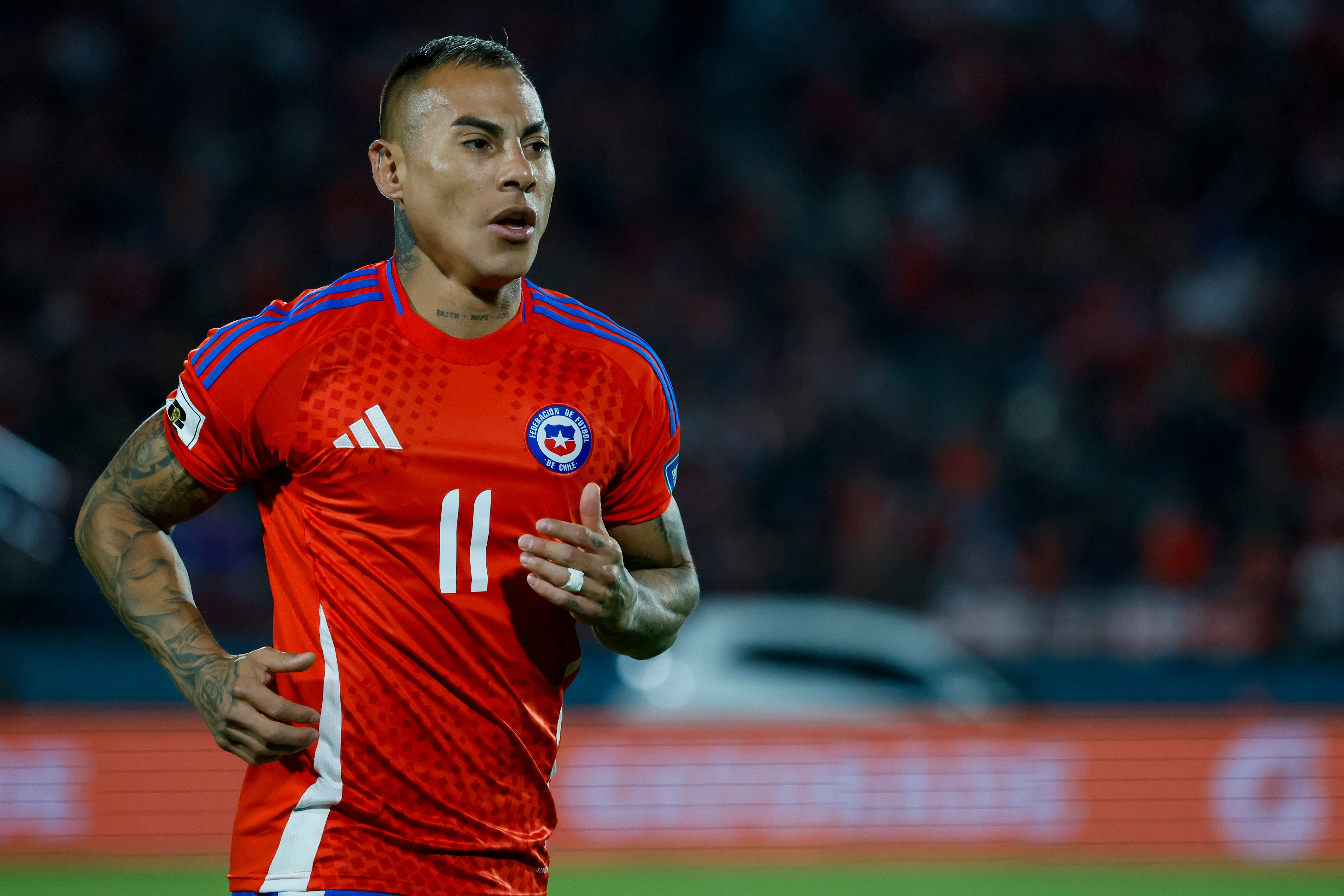 Eduardo Vargas fue dos veces goleador de América con la Selección Chilena. Nunca le gustó su apodo. (Imagen: Photosport)