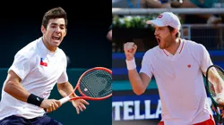 Cristian Garin y Nicolás Jarry en un año de contrastes.