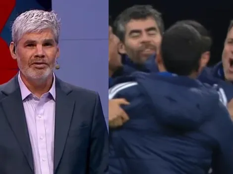 Guarello se agarra de los pelos por la alocada celebración de la banca chilena ante Perú: esto dijo