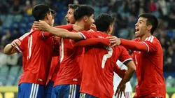 Chile venció a Perú por 2-1.