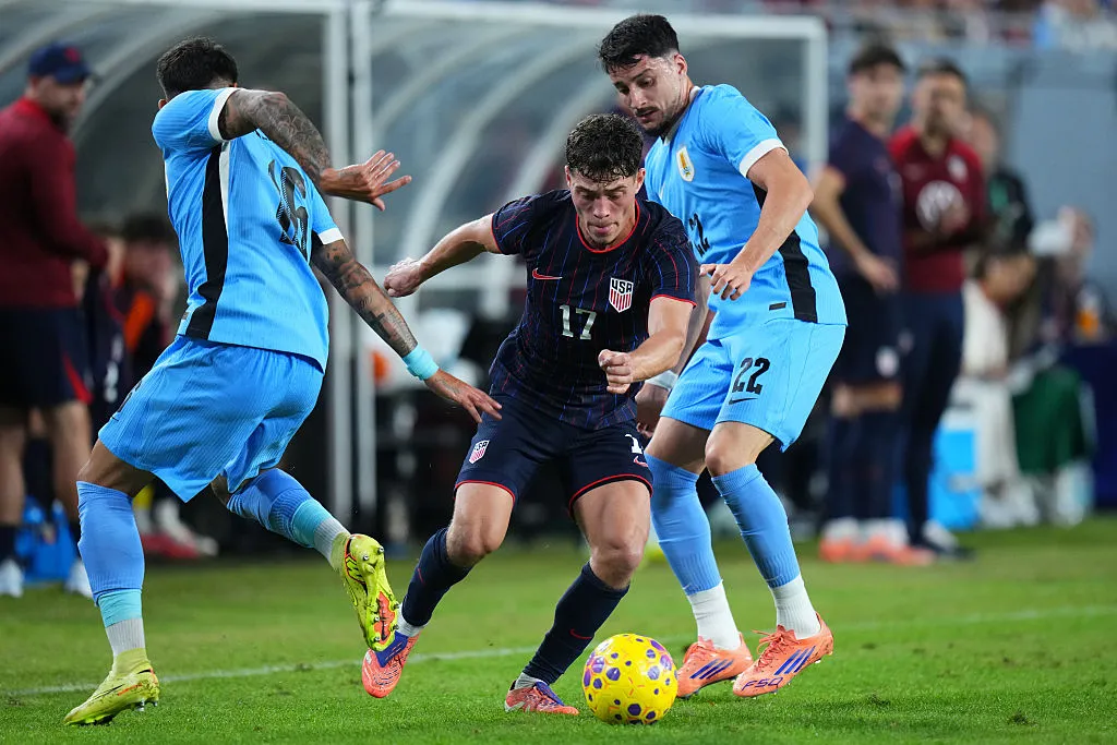 Uruguay fue humillado por Estados Unidos. | Foto: Getty Images