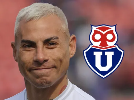 La particular reacción de los hinchas azules al saludo de la U a Vargas