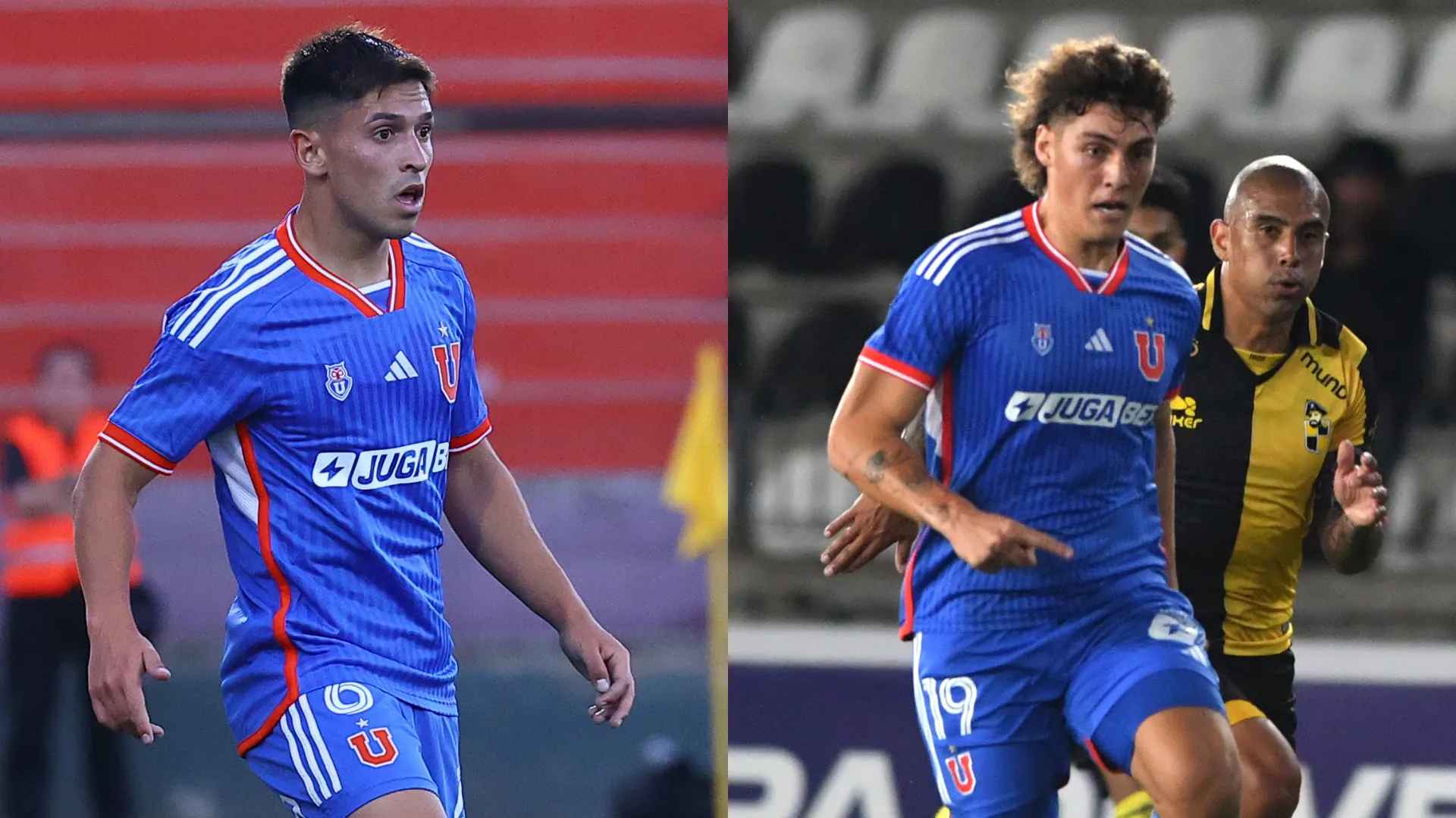 Mauricio Morales y Cristóbal Muñoz deben resolver su futuro en Universidad de Chile. (Imágenes: Photosport)