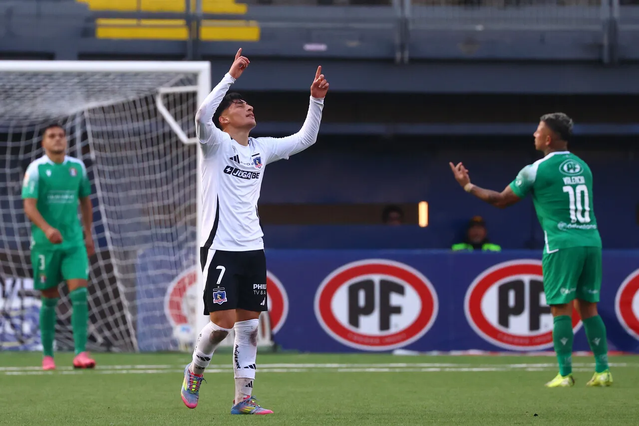 Marchant alegra a Colo Colo | Foto: Photosport