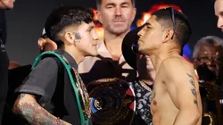 Fernando Martínez en el cara a cara contra Jesse Rodríguez (Photo by Richard Pelham/Getty Images)
