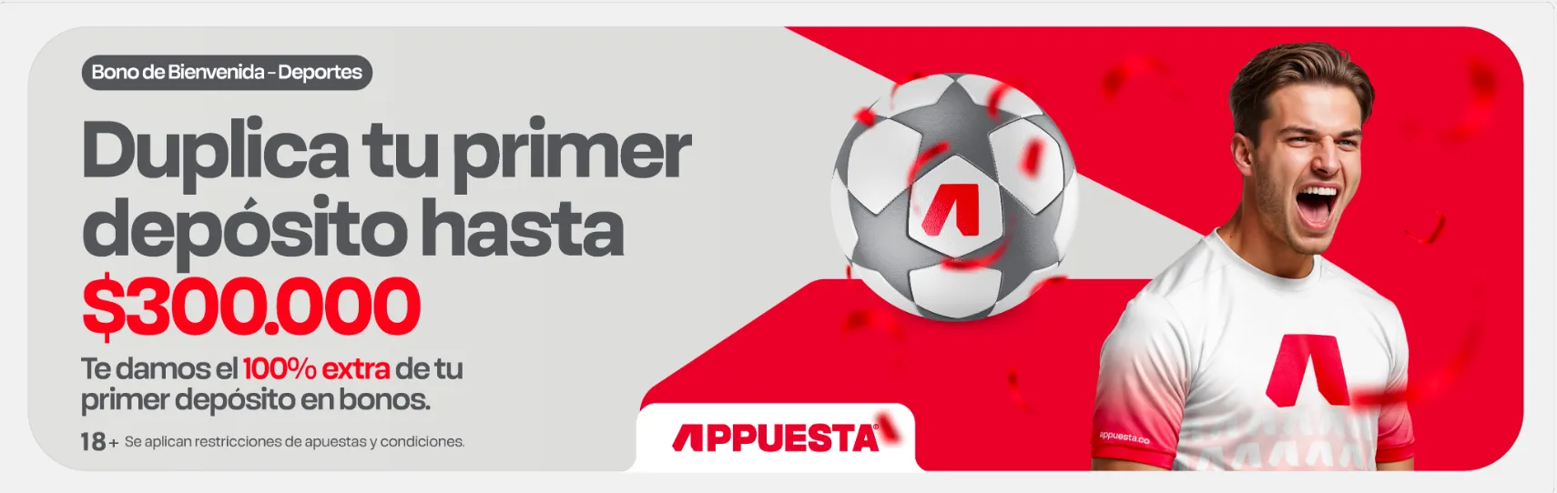 Bono de bienvenida Appuesta